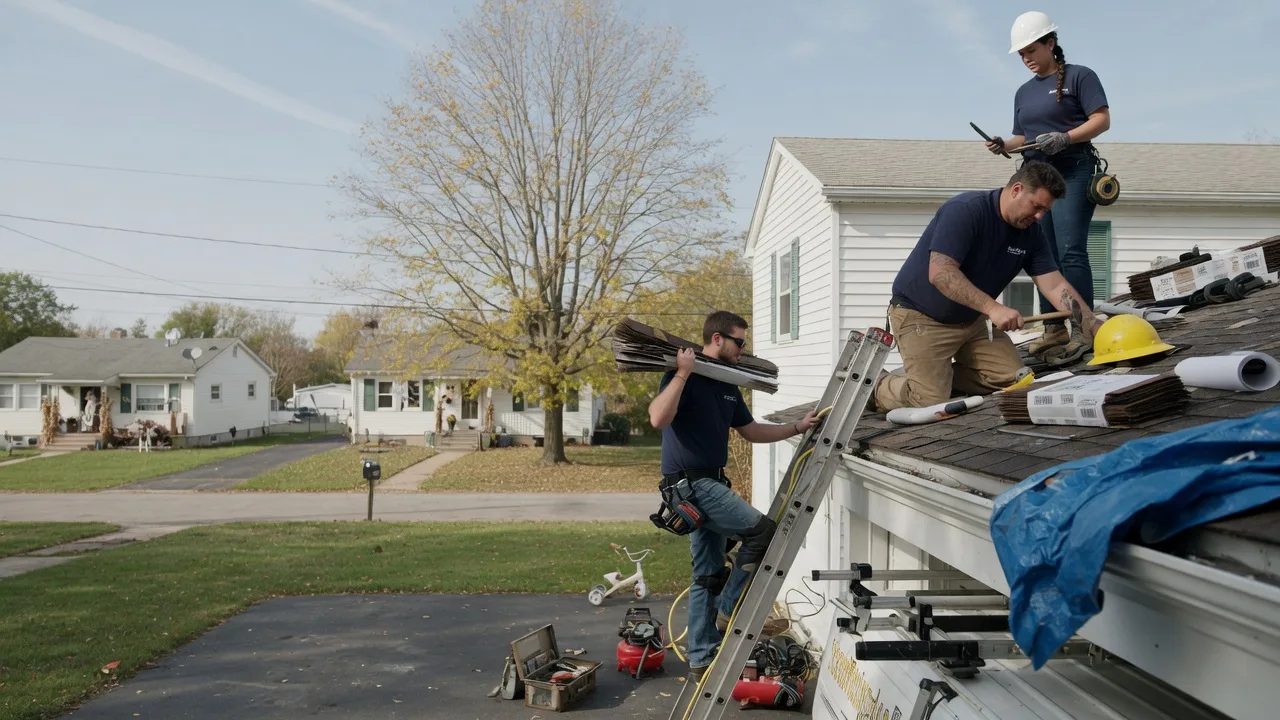 Local Roofing Contractors in Romulus, MI near me
